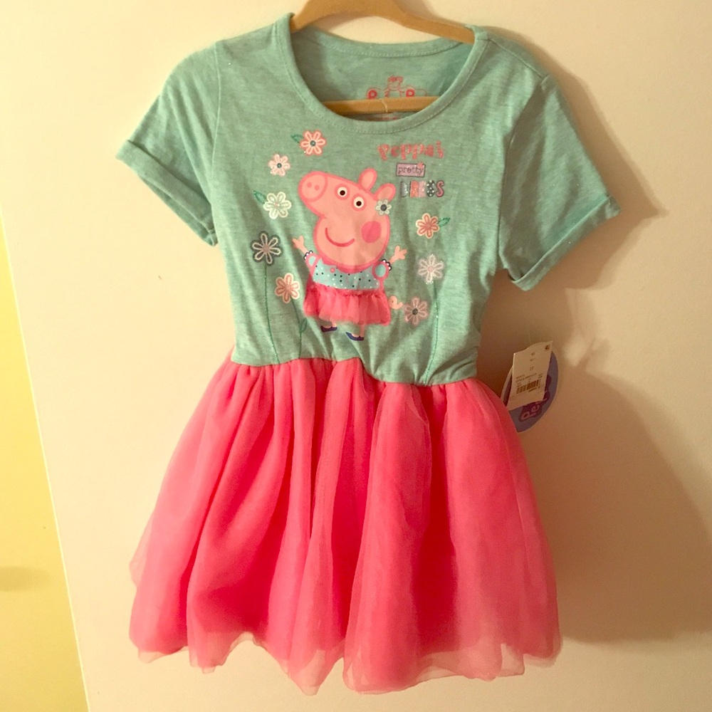 NWT adorable peppa pig tutu dress